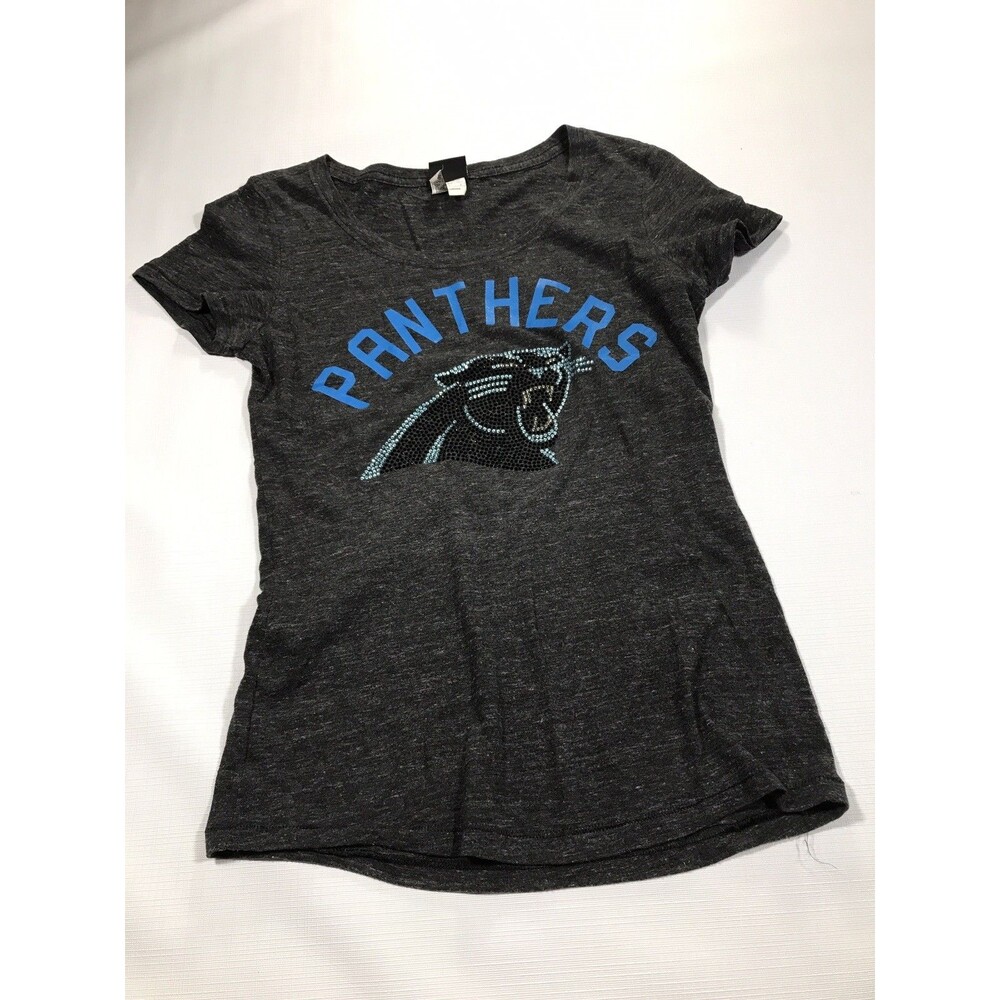 NFL Team Apparel womens Carolina Panthers Football Shirt size Small